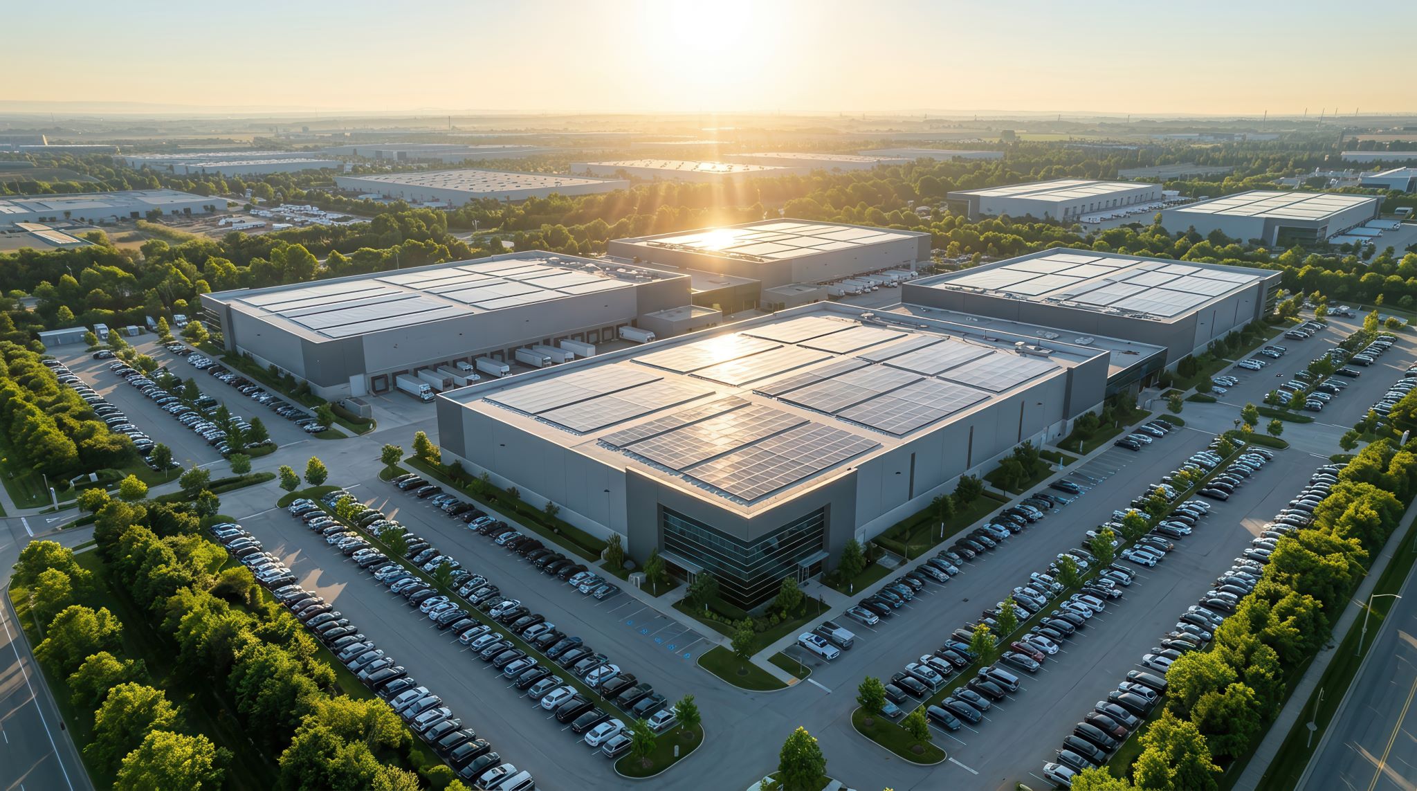 exterior of data center